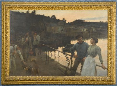 Evde, Akşam by Stanhope Alexander Forbes