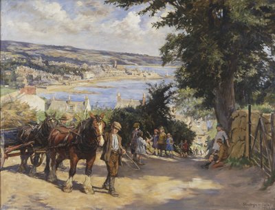 Paul Tepesi'nde by Stanhope Alexander Forbes