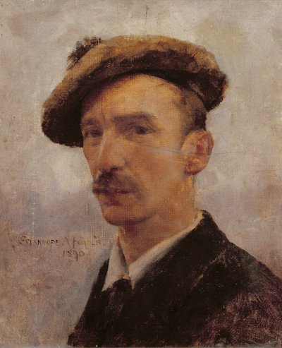 kendi portre by Stanhope Alexander Forbes