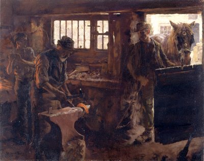Küçük Smithy by Stanhope Alexander Forbes