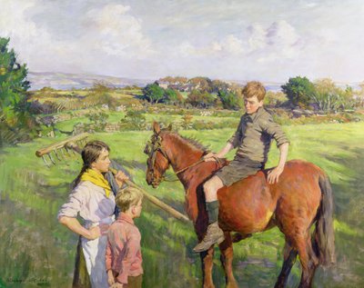 Yeni Dağ (tuval üzerine yağlı boya) by Stanhope Alexander Forbes