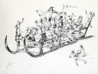 Kızak, c1850-1890 by Stanislas Lepine