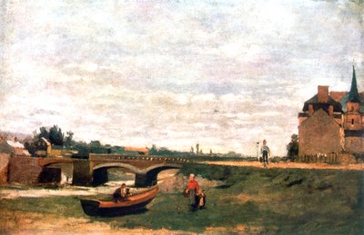 Köyün Görünümü, c1855-1892 by Stanislas Lepine