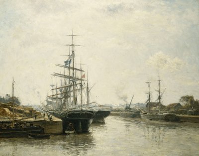 Caen Havzası, 1887 by Stanislas Victor Edouard Lepine