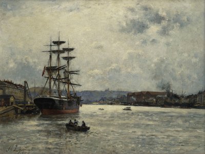 Caen Limanı; Caen Limanı, by Stanislas Victor Edouard Lepine