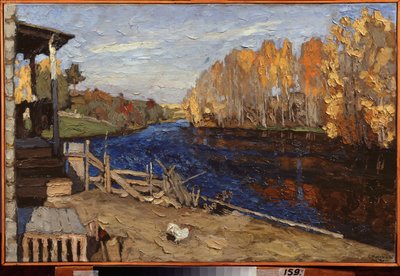 Sonbahar. Boyama Stanislav Yulianovich Zhukovsky (Zhukovsky) (1873-1944), tuval üzerine yağlı boya by Stanislav Joulianovitch Joukovski