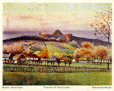 Krakow / Cracow, Polonya manzarası, 20. yüzyıl başı (kartpostal) by Stanislaw Tondos