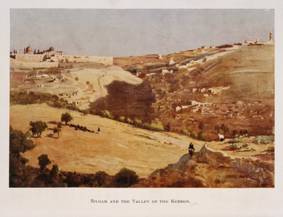 Stanley Inchbold tarafından, Kidron Vadisi