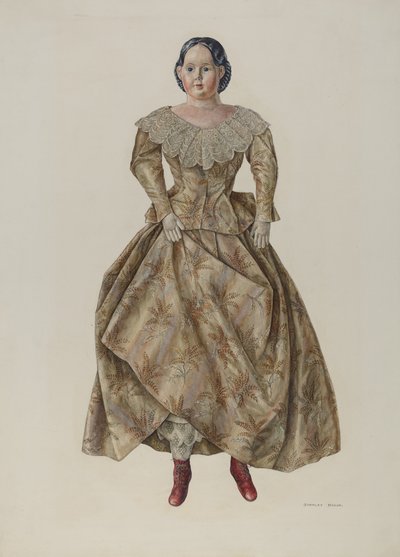 Doll Greiner Patentli Kafa, c. 1940. by Stanley Mazur