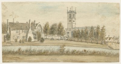 Burton-upon-Trent Manastırı: sulu boya ve [c 1795] (resim) by Stebbing Shaw