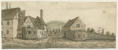 Burton-upon-Trent Manastırı: sulu boya ve [c 1795] by Stebbing Shaw