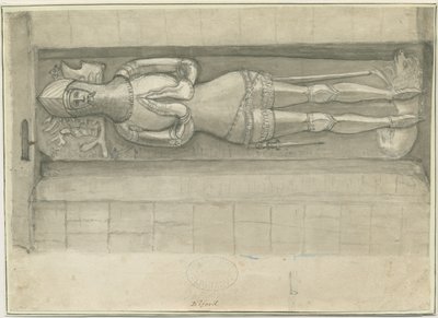 Elford Kilisesi: sepya çizimi, nd [1762-1802] (çizim) by Stebbing Shaw