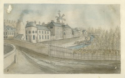 Etruria - Fabrika: sulu boya, nd [1762-1802] by Stebbing Shaw