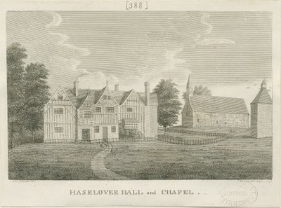 Haselour Şapeli: gravür by Stebbing Shaw