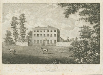 Küçük Onn Salonu: çizgi gravür, nd [1762-1802] by Stebbing Shaw