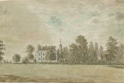 Statfold Salonu: sulu boya, nd [1762-1802] by Stebbing Shaw