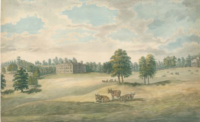 Weston-under-Lizard - Salon: sulu boya, nd [1762-1802] by Stebbing Shaw