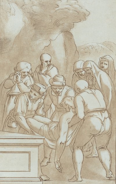 Entombment, ca. 1780. by Stefano Mulinari