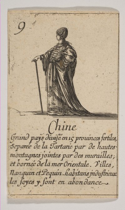 Çin, 1644. by Stefano della Bella