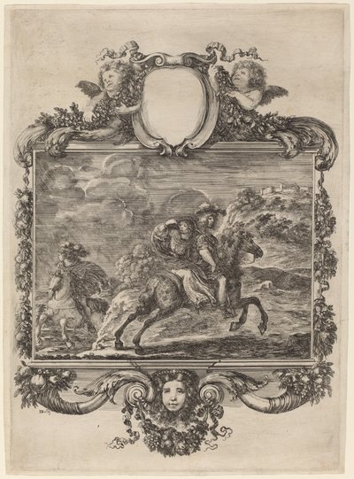 Clovis ve Clotilda by Stefano della Bella