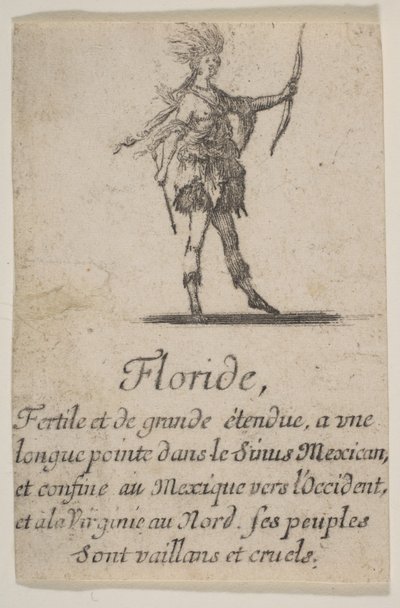 Florida, 1644. by Stefano della Bella