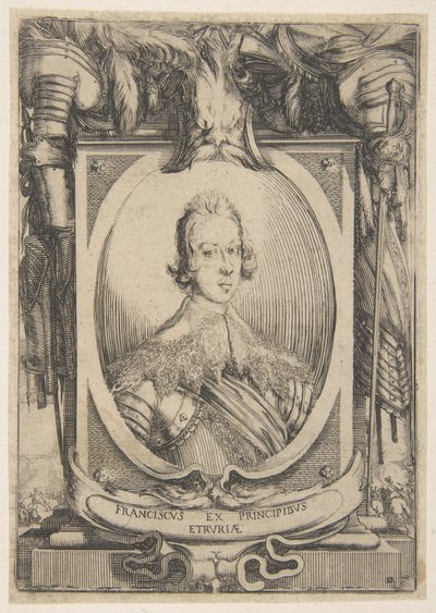 Francesco de Medici, Toskana Prensi, yak. 1634. by Stefano della Bella