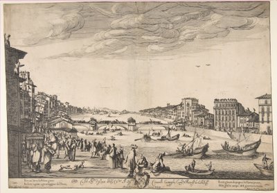 Köprü Oyunu, Pisa, 1634. by Stefano della Bella