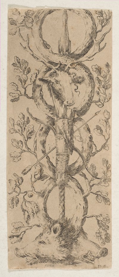 Rinceaux of Oak Branches