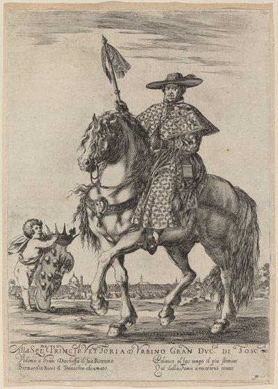 Tedeschino, 1637. by Stefano della Bella