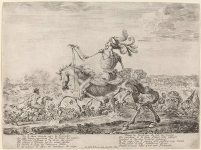 Savaş Alanında Ölüm, 1648. by Stefano della Bella