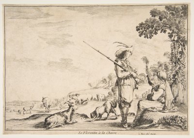 Floransalı avcılık, ca. 1654. by Stefano della Bella