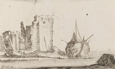 Deniz, 1642. by Stefano della Bella