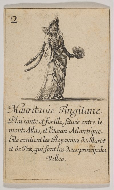 Moritanya, 1644. by Stefano della Bella