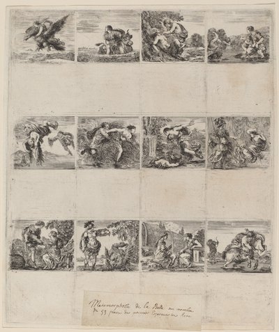 Mitolojik Oyun Kağıtları, 1644. by Stefano della Bella