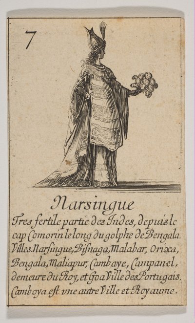 Narsinge, 1644. by Stefano della Bella