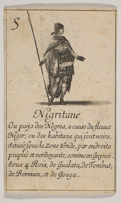 Nigritan, 1644. by Stefano della Bella