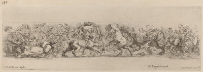 Üzüm Asması ile Süs Frizi, muhtemelen 1648. by Stefano della Bella