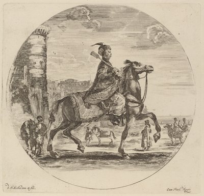 Polonyalı Şövalye. by Stefano della Bella