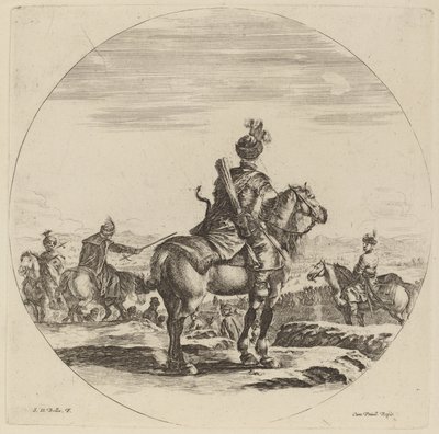 Polonyalı Şövalye. by Stefano della Bella