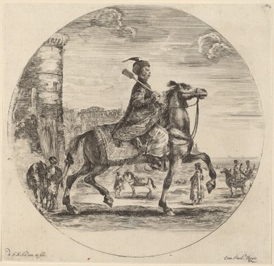 Polonyalı Süvari by Stefano della Bella