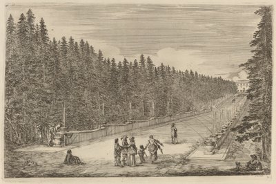 Çeşmeler Bulvarı, muhtemelen 1653. by Stefano della Bella