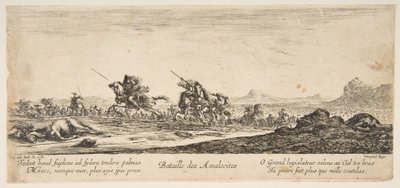 Amalekliler Savaşı, M.Ö. 1645-52. by Stefano della Bella