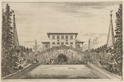Büyük Merdiven Kasası, muhtemelen 1653. by Stefano della Bella
