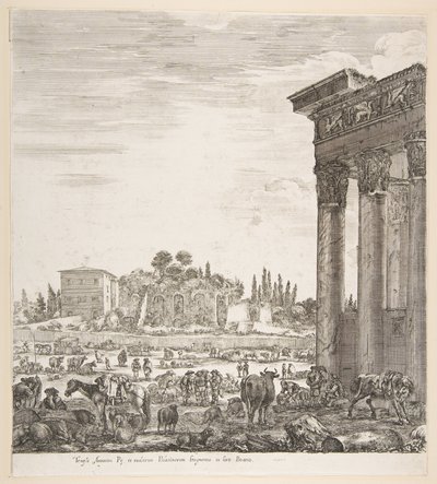 Sağda Antoninus Tapınağı