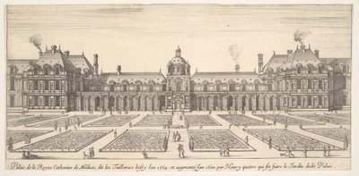 Çeşitli görüşlerden Tuilleries olarak adlandırılan Catherine de Medici