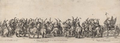 Otuz Okçular ve Sayfalar, 1633. by Stefano della Bella
