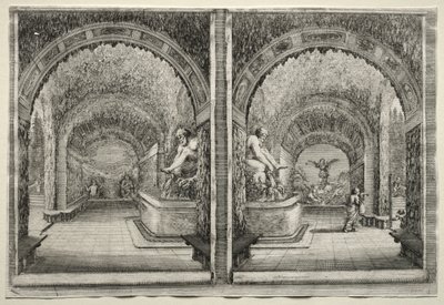 Pratolino Villasının Görünümleri: Grotto
