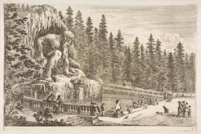 Pratolino Villası: Appenino, yak. 1653. by Stefano della Bella