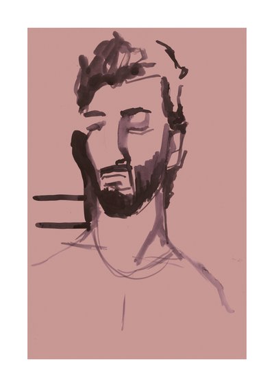 Ahmet (gül), 2023 (dijital) by Stephen Dow