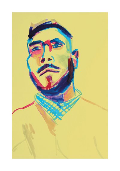Gennaro (çuha çiçeği), 2023 (dijital) by Stephen Dow